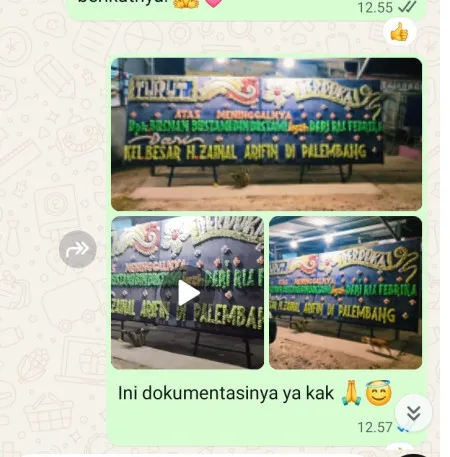 Pengiriman Papan Bunga Duka Rajeg
