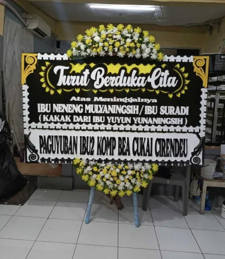 Papan Bunga Duka Rajeg